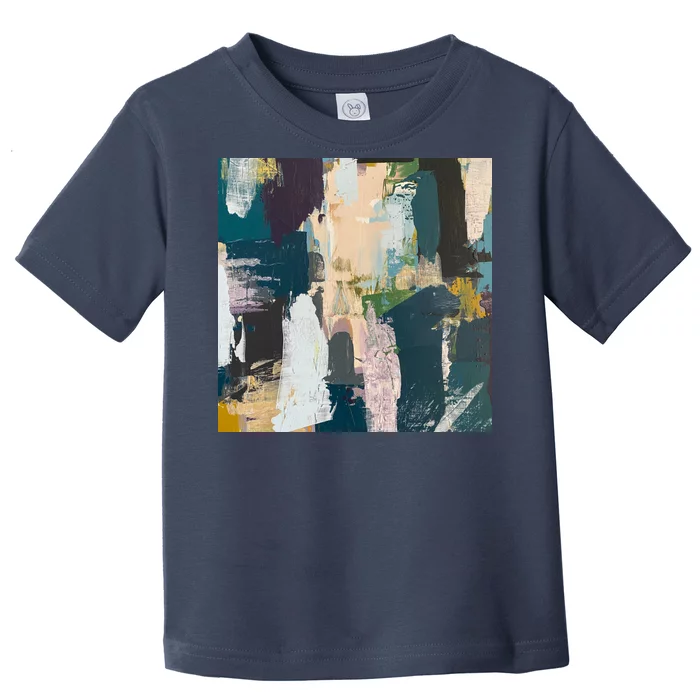 Paint Splatter Art Pattern Toddler T-Shirt