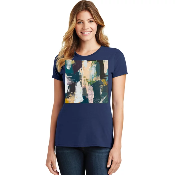 Paint Splatter Art Pattern Women's T-Shirt