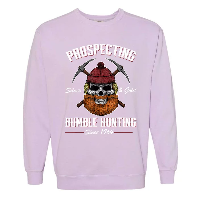 Prospecting Silver And Gold Bumble Garment-Dyed Sweatshirt