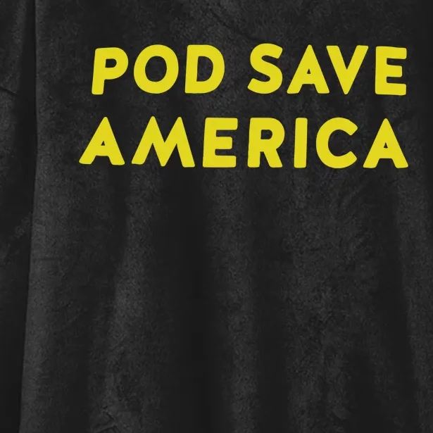 Pod Save America Hooded Wearable Blanket