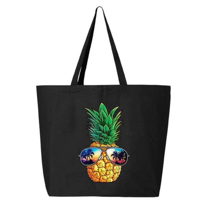 Pineapple Sunglasses Aloha Beaches Hawaii Hawaiian 25L Jumbo Tote