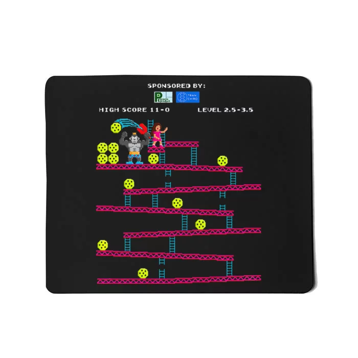 Pickleball Shoots And Ladders Mousepad