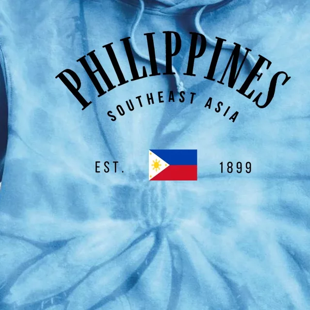 Philippines Southeast Asia Tie Dye Hoodie