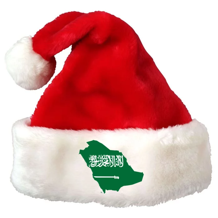 Proud Saudi Arabia For Saudi National Day Gift Premium Christmas Santa Hat