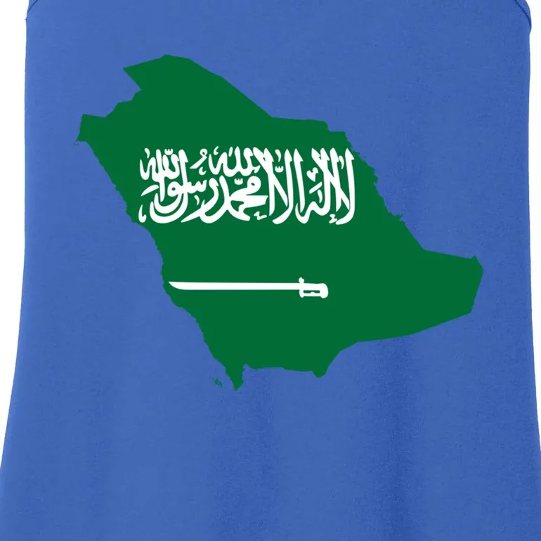 Proud Saudi Arabia For Saudi National Day Gift Ladies Essential Tank