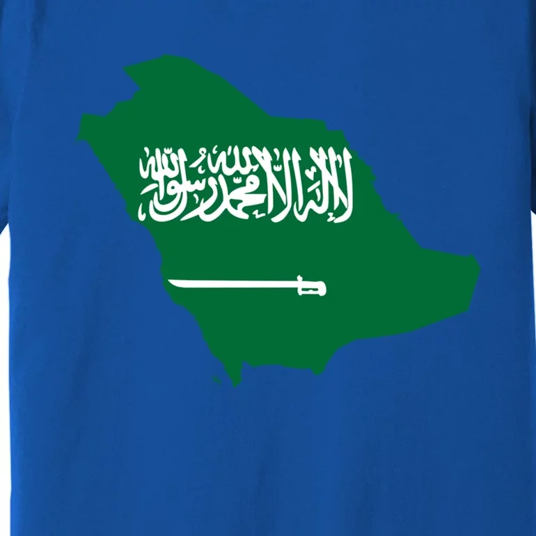 Proud Saudi Arabia For Saudi National Day Gift Premium T-Shirt