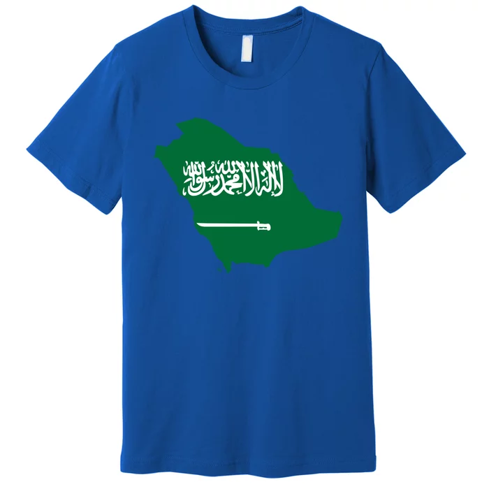 Proud Saudi Arabia For Saudi National Day Gift Premium T-Shirt