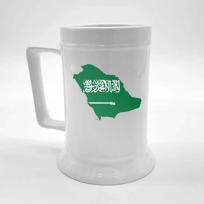 Proud Saudi Arabia For Saudi National Day Gift Front & Back Beer Stein