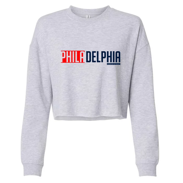 Philadelphia Sports Apparel Cropped Pullover Crew