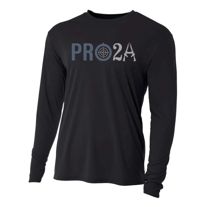 Pro Second Amendment Freedom Over Tyranny Cooling Performance Long Sleeve Crew