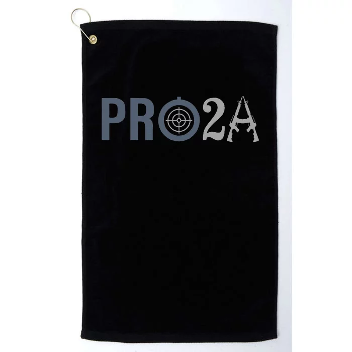 Pro Second Amendment Freedom Over Tyranny Platinum Collection Golf Towel