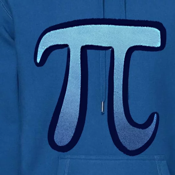 Pi Symbol Art 3 14 Math Nerd Pi Day Meaningful Gift Premium Hoodie