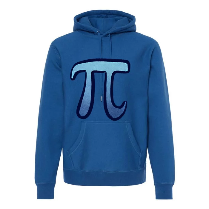 Pi Symbol Art 3 14 Math Nerd Pi Day Meaningful Gift Premium Hoodie