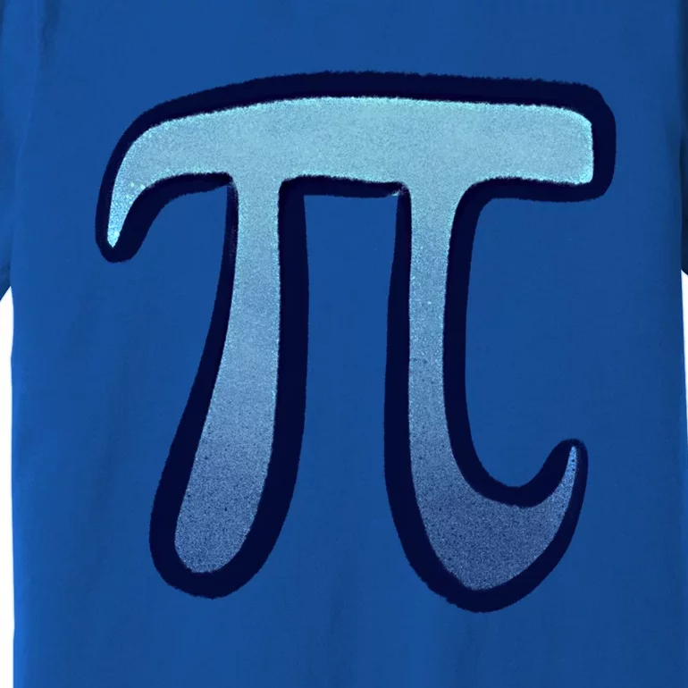 Pi Symbol Art 3 14 Math Nerd Pi Day Meaningful Gift Premium T-Shirt