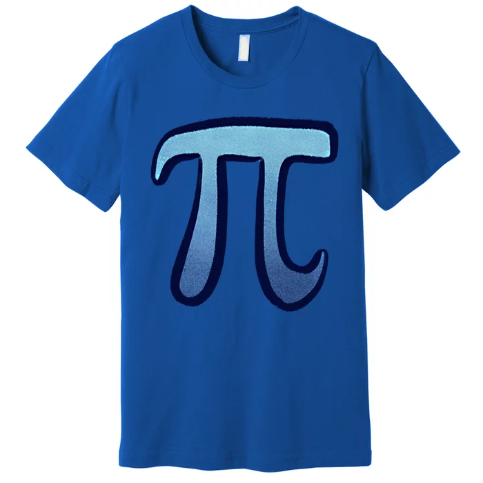 Pi Symbol Art 3 14 Math Nerd Pi Day Meaningful Gift Premium T-Shirt