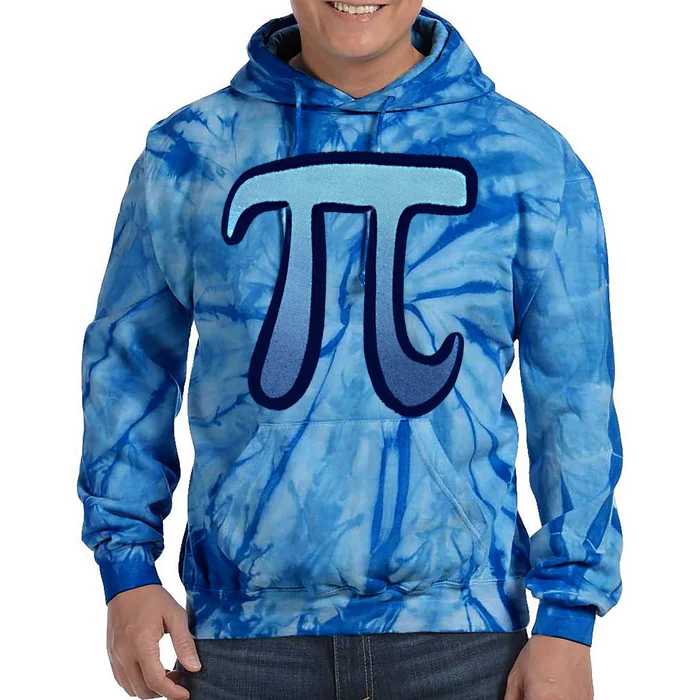 Pi Symbol Art 3 14 Math Nerd Pi Day Meaningful Gift Tie Dye Hoodie