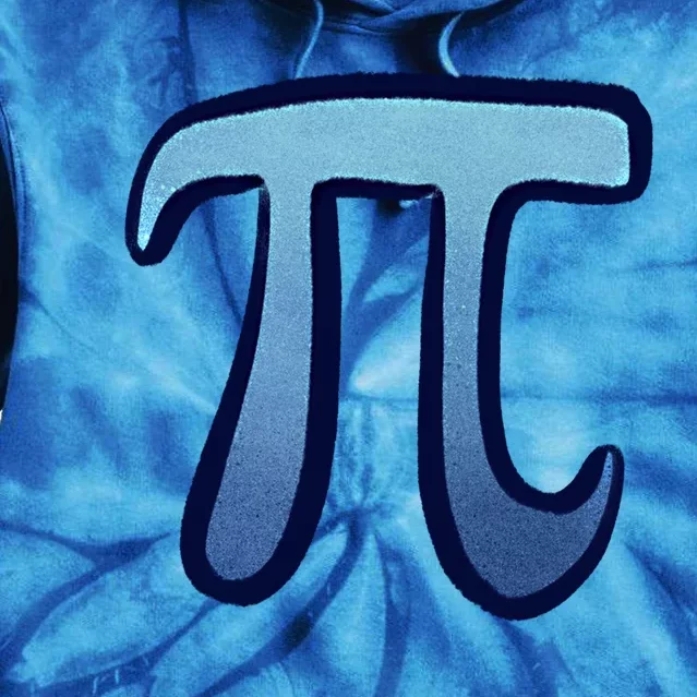 Pi Symbol Art 3 14 Math Nerd Pi Day Meaningful Gift Tie Dye Hoodie