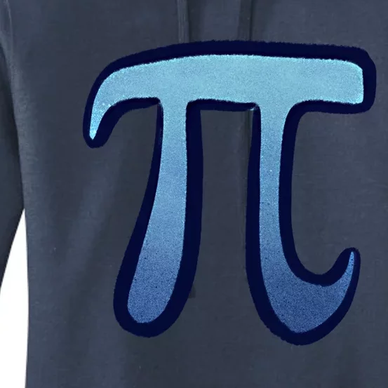 Pi Symbol Art 3 14 Math Nerd Pi Day Meaningful Gift Women's Pullover Hoodie