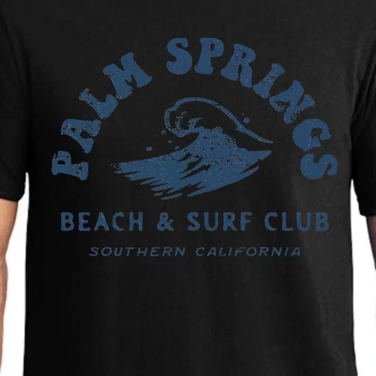 Palm Springs Beach Surf Club Summer Vacations Pajama Set