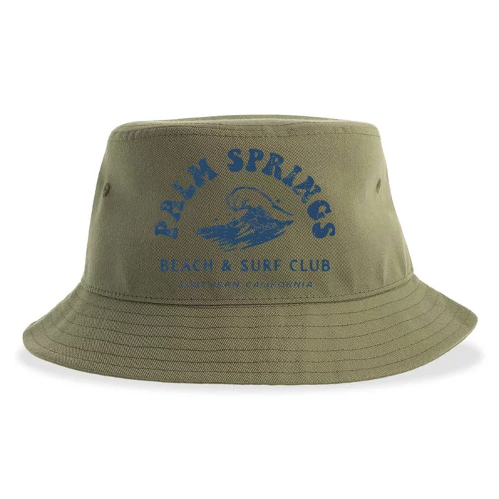 Palm Springs Beach Surf Club Summer Vacations Sustainable Bucket Hat