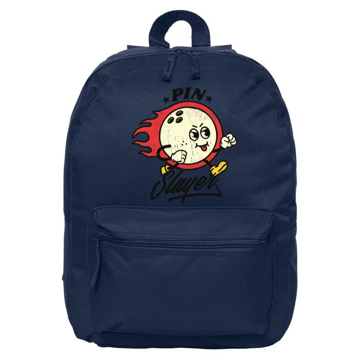 Pink Slayer Bowling 16 in Basic Backpack