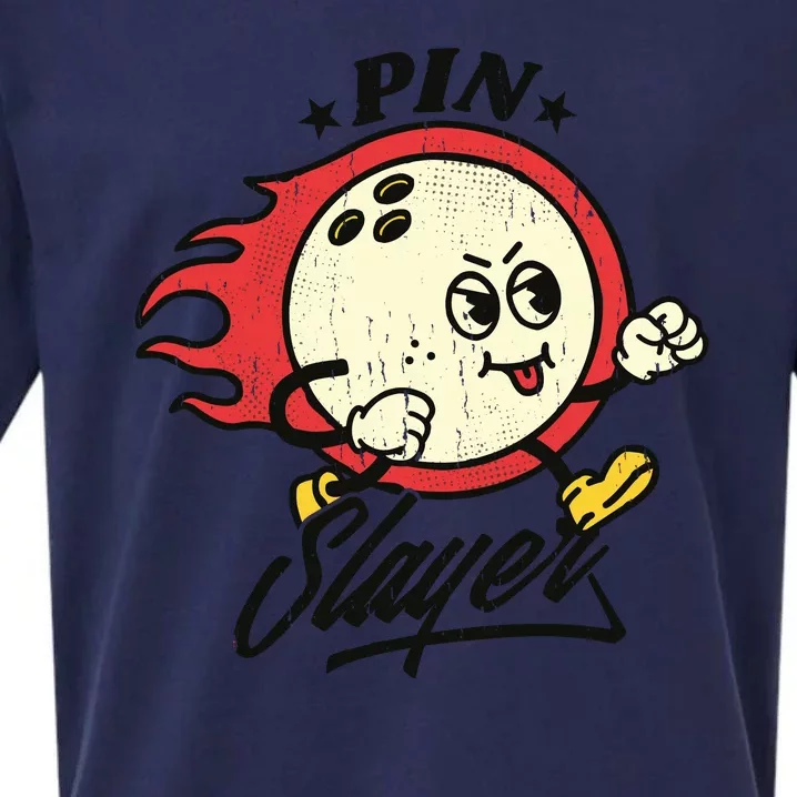 Pink Slayer Bowling Sueded Cloud Jersey T-Shirt