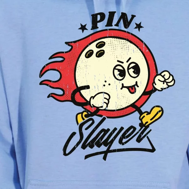 Pink Slayer Bowling Unisex Surf Hoodie