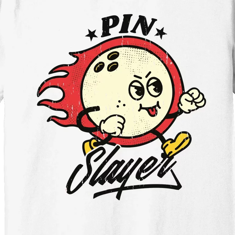 Pink Slayer Bowling Premium T-Shirt