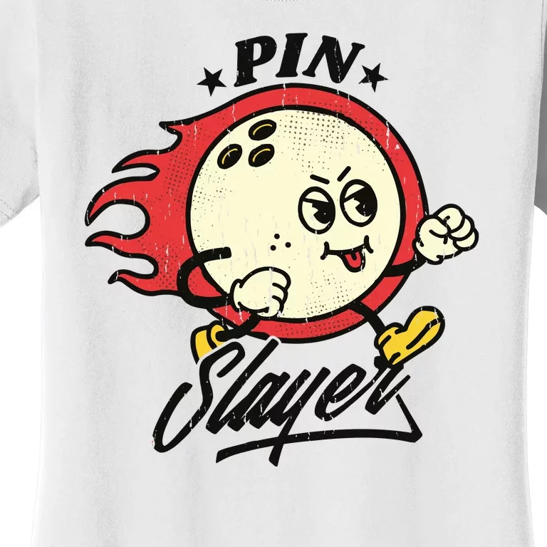 Pink Slayer Bowling Women's T-Shirt