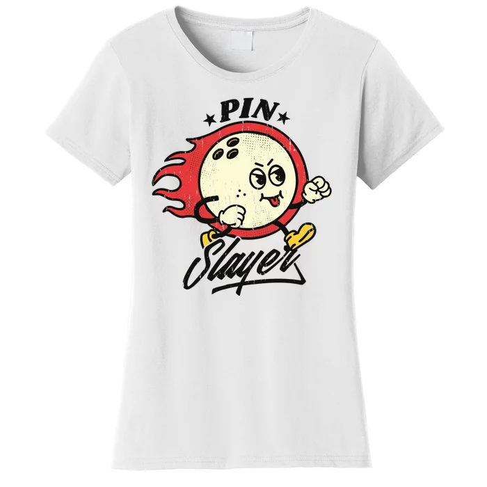 Pink Slayer Bowling Women's T-Shirt