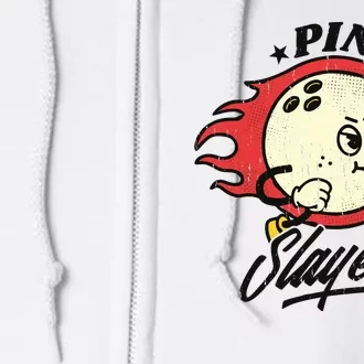 Pink Slayer Bowling Full Zip Hoodie