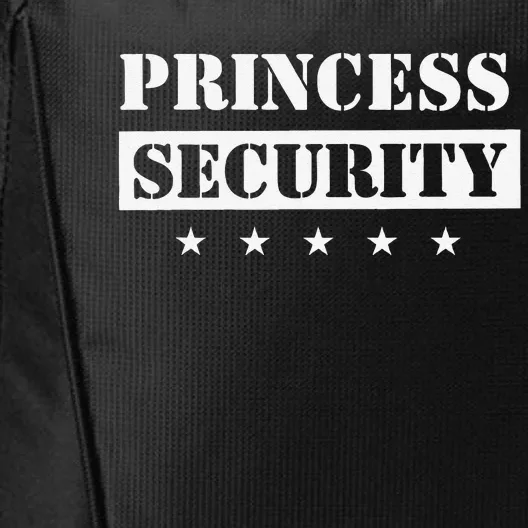 Princess Security Birthday Party Team Pregnancy Daughter City Backpack