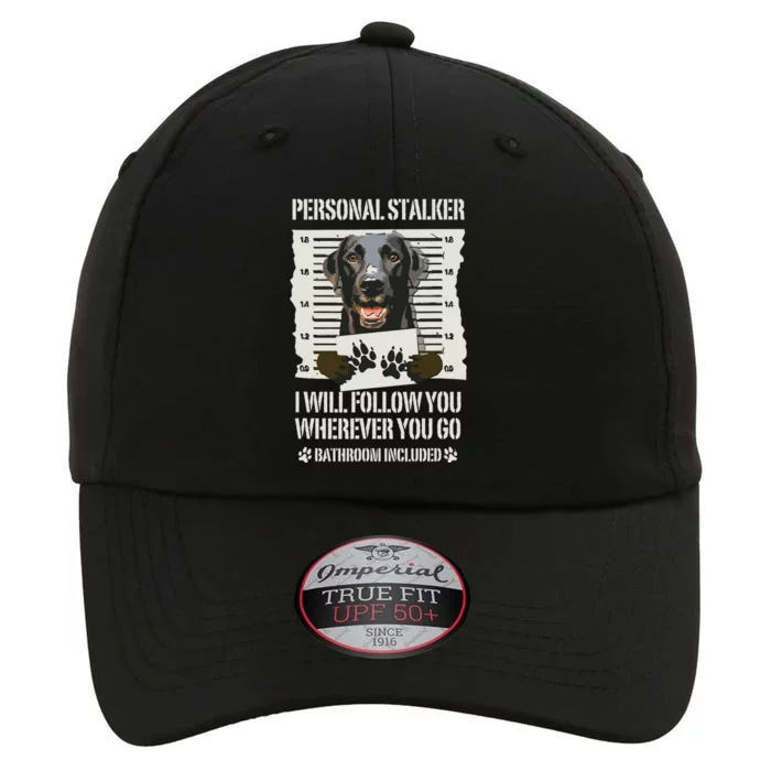 Personal Stalker Black Labrador Black Lab The Original Performance Cap