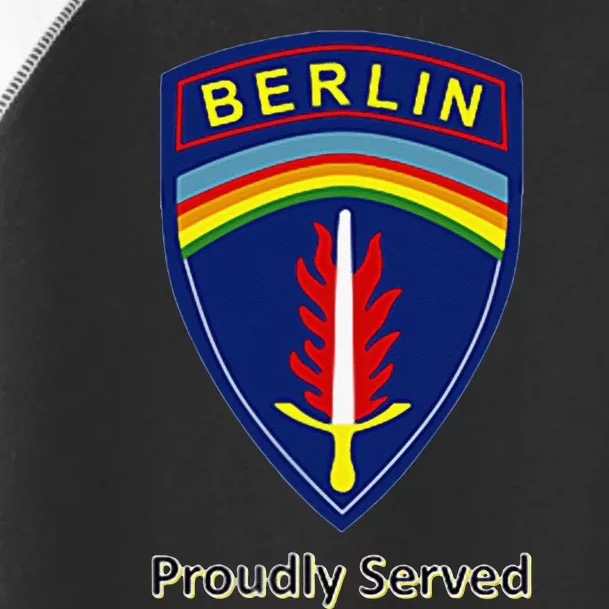 Proudly Served Berlin Brigade Toddler Fine Jersey T-Shirt