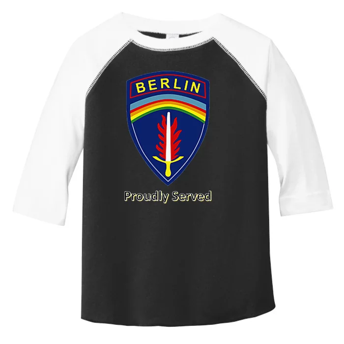 Proudly Served Berlin Brigade Toddler Fine Jersey T-Shirt