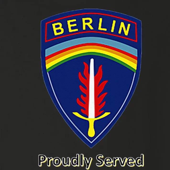 Proudly Served Berlin Brigade Toddler Long Sleeve Shirt