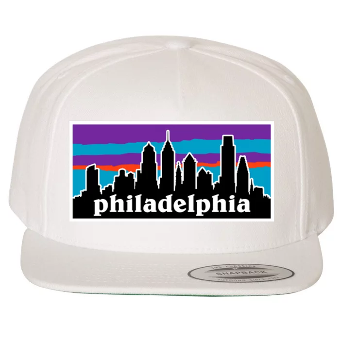 Philadelphia Skyline Baseball Philadelphia City Vintage Phill Wool Snapback Cap