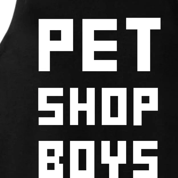 Pet Shop Boy Ladies Tri-Blend Wicking Tank