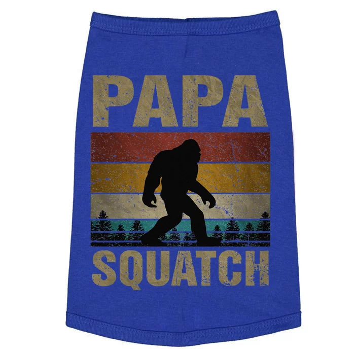 Papa Squatch Bigfoot Papa Sasquatch Yeti Family Doggie Tank