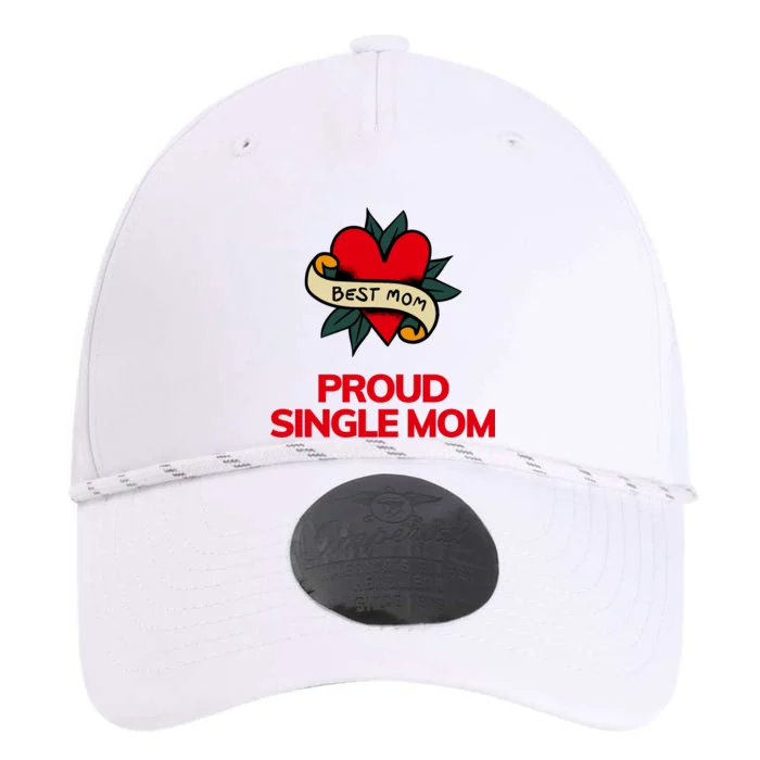 Proud Single Best Mom Gift Performance The Dyno Cap