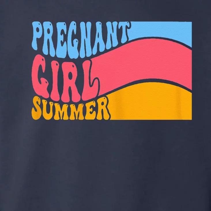 Pregnant Summer Baby Announcement Pregnancy Reveal Toddler Hoodie