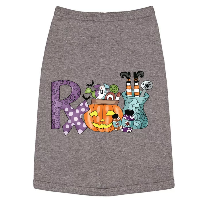 Pharmacy Squad Boo Crew Pharmacist Pharmacy Tech Halloween Doggie Tank