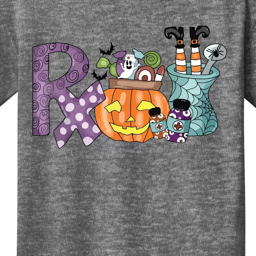 Pharmacy Squad Boo Crew Pharmacist Pharmacy Tech Halloween Kids T-Shirt