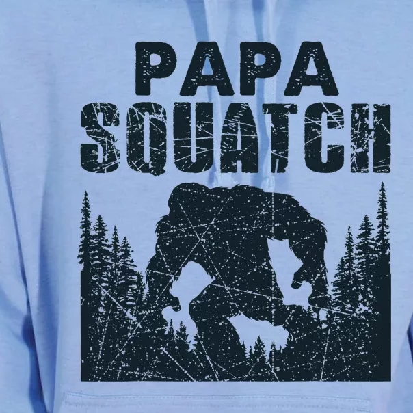 Papa Squatch Bigfoot Dad Father's Day Unisex Surf Hoodie