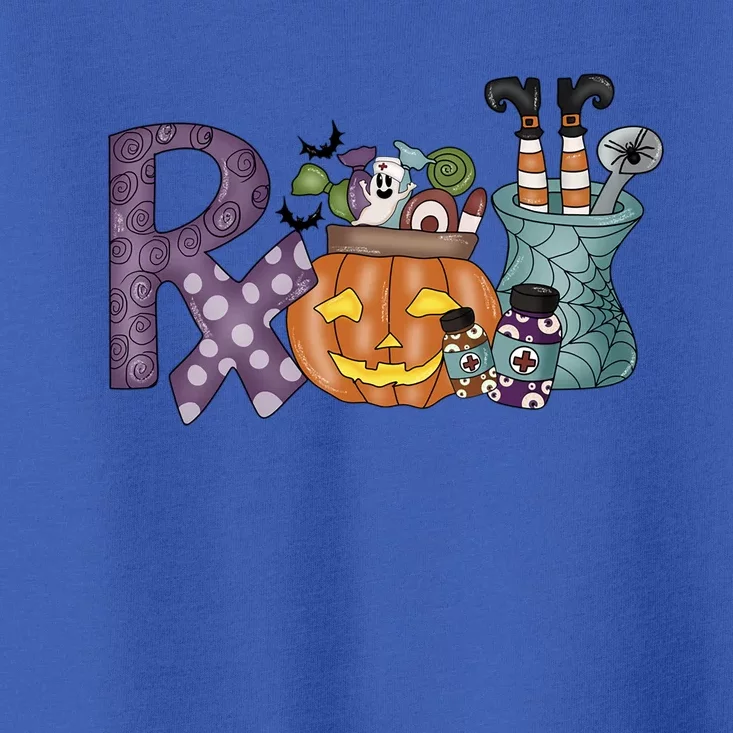 Pharmacy Squad Boo Crew Pharmacist Pharmacy Tech Halloween Gift Toddler T-Shirt