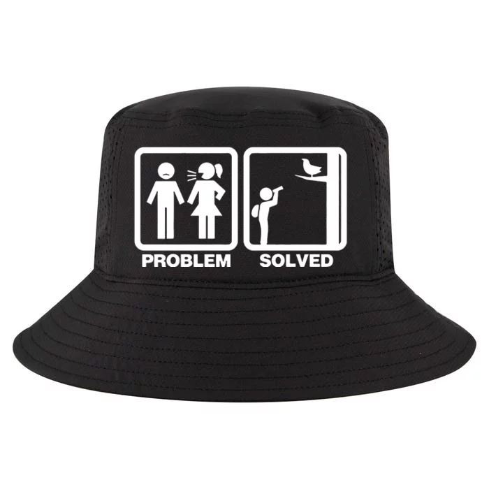 Problem Solved Birdwatching Birding Cool Comfort Performance Bucket Hat