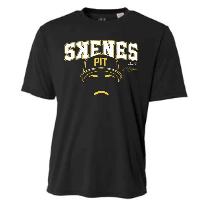 Paul Skenes Backwards K Pittsburgh Baseball Cooling Performance Crew T-Shirt