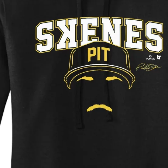 Paul Skenes Backwards K Pittsburgh Baseball Women's Pullover Hoodie