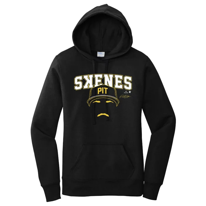 Paul Skenes Backwards K Pittsburgh Baseball Women's Pullover Hoodie