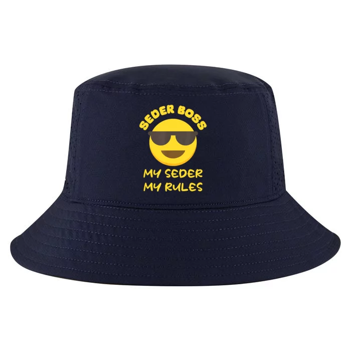 Passover Seder Boss My Rules Jewish Funny PESACH Matzah Cool Comfort Performance Bucket Hat